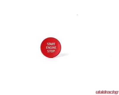 Auto Tecknic Red Start Stop Button Satin Red for BMW G20 G21 3-Series 2019-2025 - ATK-BM-0225-SR