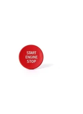 Auto Tecknic Red Start Stop Button Satin Red for BMW G20 G21 3-Series 2019-2025                                     - ATK-BM-0225-SR - Image 6