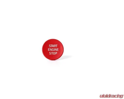 Auto Tecknic Red Start Stop Button Satin Red for BMW G20 G21 3-Series 2019-2025 - ATK-BM-0225-SR