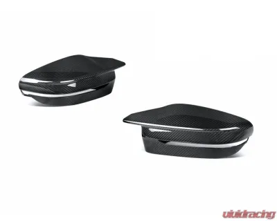 Auto Tecknic Dry Carbon Fiber Mirror Covers RHD for BMW G80 M3 2020-2025 - ATK-BM-0258-DCG-RHD