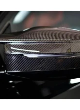 Auto Tecknic Dry Carbon Fiber Mirror Covers RHD for BMW G80 M3 2020-2025                                     - ATK-BM-0258-DCG-RHD - Image 9