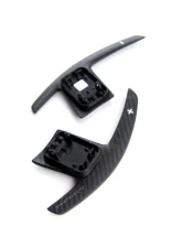 Auto Tecknic Dry Carbon Battle Version Shift Paddles White for BMW F90 M5 2017-2023                                     - ATK-BM-0264-DCG-W - Image 6