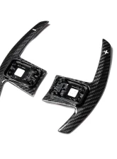 Auto Tecknic Dry Carbon Battle Version Shift Paddles White for BMW F90 M5 2017-2023                                     - ATK-BM-0264-DCG-W - Image 5