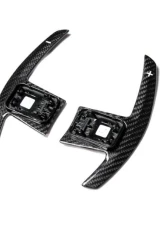 Auto Tecknic Dry Carbon Battle Version Shift Paddles White for BMW F90 M5 2017-2023                                     - ATK-BM-0264-DCG-W - Image 6