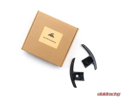 Auto Tecknic Dry Carbon Battle Version Shift Paddles Red for BMW G05 X5 2019+ - ATK-BM-0264-DCM-R
