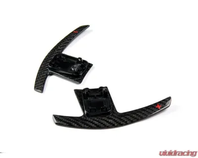 Auto Tecknic Dry Carbon Battle Version Shift Paddles Red for BMW G05 X5 2019+ - ATK-BM-0264-DCM-R