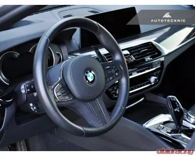 Auto Tecknic Competition Shift Paddles Glazing Black for BMW F90 M5 G30 5-Series G32 6-Series GT 2017-2023 - ATK-BM-0264-GB