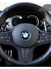 Auto Tecknic Competition Shift Paddles Glazing Black for BMW F90 M5 G30 5-Series G32 6-Series GT 2017-2023                                     - ATK-BM-0264-GB - Image 3