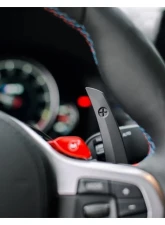 Auto Tecknic Competition Shift Paddles Glazing Black for BMW F90 M5 G30 5-Series G32 6-Series GT 2017-2023                                     - ATK-BM-0264-GB - Image 4