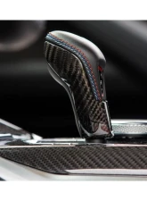 Auto Tecknic Dry Carbon Gear Selector Cover for BMW F95 X5M 2019-2025                                     - ATK-BM-0323-F95 - Image 5