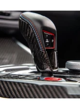 Auto Tecknic Dry Carbon Gear Selector Cover for BMW F95 X5M 2019-2025                                     - ATK-BM-0323-F95 - Image 6
