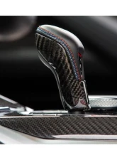 AutoTecknic Dry Carbon Gear Selector Cover BMW F91 M8 2019-2025                                     - ATK-BM-0323-F9X - Image 5