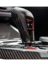 AutoTecknic Dry Carbon Gear Selector Cover BMW F91 M8 2019-2025                                     - ATK-BM-0323-F9X - Image 6