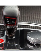 AutoTecknic Dry Carbon Gear Selector Cover BMW F91 M8 2019-2025                                     - ATK-BM-0323-F9X - Image 8