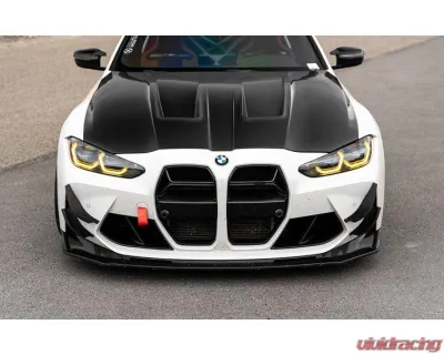 Auto Tecknic Dry Carbon GT4 Canard Set for BMW G80 M3 2020-2025 - ATK-BM-0324