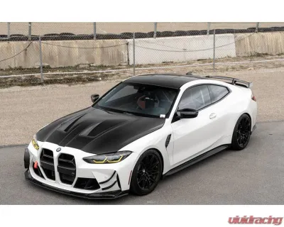 Auto Tecknic Dry Carbon GT4 Canard Set for BMW G80 M3 2020-2025 - ATK-BM-0324