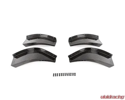 Auto Tecknic Dry Carbon GT4 Canard Set for BMW G80 M3 2020-2025 - ATK-BM-0324