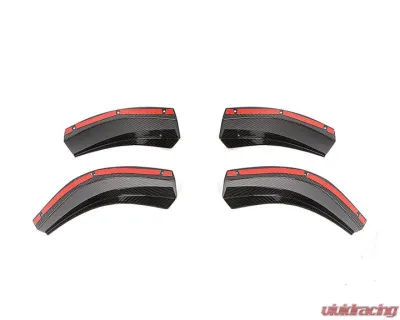 Auto Tecknic Dry Carbon GT4 Canard Set for BMW G80 M3 2020-2025 - ATK-BM-0324