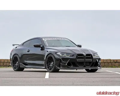 Auto Tecknic Dry Carbon GT4 Canard Set for BMW G80 M3 2020-2025 - ATK-BM-0324