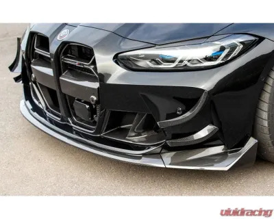 Auto Tecknic Dry Carbon GT4 Canard Set for BMW G80 M3 2020-2025 - ATK-BM-0324