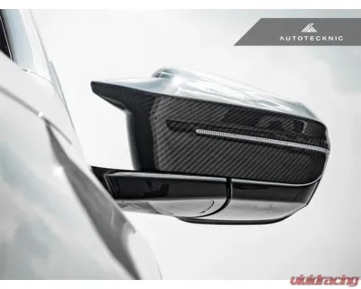 Auto Tecknic M-Inspired Dry Carbon Mirror Cap Set RHD for BMW G45 X3 2003-2025 - ATK-BM-0326-G45-RHD