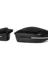 Auto Tecknic M-Inspired Dry Carbon Mirror Cap Set RHD for BMW G60 5-Series G70 7-Series 2023-2025                                     - ATK-BM-0326-G60-RHD - Image 3