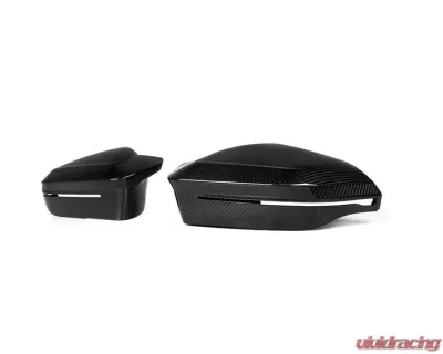 Auto Tecknic M-Inspired Dry Carbon Mirror Cap Set RHD for BMW G60 5-Series G70 7-Series 2023-2025 - ATK-BM-0326-G60-RHD