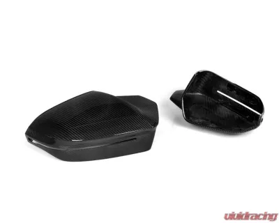 Auto Tecknic M-Inspired Dry Carbon Mirror Cap Set RHD for BMW G60 5-Series G70 7-Series 2023-2025 - ATK-BM-0326-G60-RHD