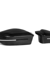 Auto Tecknic Dry Carbon Fiber Mirror Cap Set LHD for BMW G90 G99 M5 2024-2025                                     - ATK-BM-0326-G90-LHD - Image 2