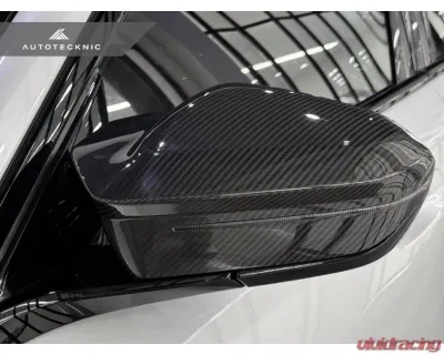 Auto Tecknic Dry Carbon Fiber Mirror Cap Set LHD for BMW G90 G99 M5 2024-2025 - ATK-BM-0326-G90-LHD