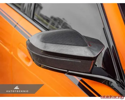 Auto Tecknic Dry Carbon Fiber Mirror Cap Set LHD for BMW G90 G99 M5 2024-2025 - ATK-BM-0326-G90-LHD