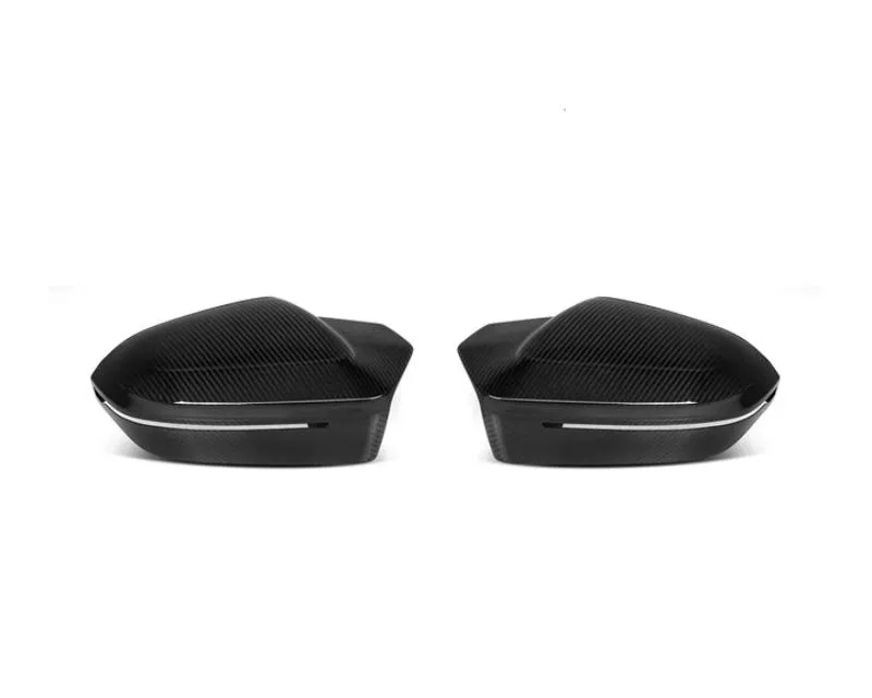 AutoTecknic Dry Carbon Fiber Mirror Cap Set RHD BMW G90 | G99 M5 2024-2025 - ATK-BM-0326-G90-RHD