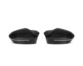 Auto Tecknic Dry Carbon Fiber Mirror Cap Set RHD for BMW G90 G99 M5 2024-2025