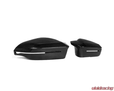 Auto Tecknic Dry Carbon Fiber Mirror Cap Set RHD for BMW G90 G99 M5 2024-2025 - ATK-BM-0326-G90-RHD