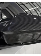 Auto Tecknic Dry Carbon Fiber Mirror Cap Set RHD for BMW G90 G99 M5 2024-2025                                     - ATK-BM-0326-G90-RHD - Image 7