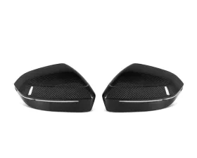 Auto Tecknic Dry Carbon Fiber Mirror Cap Set for BMW G70 7-Series 2023-2025