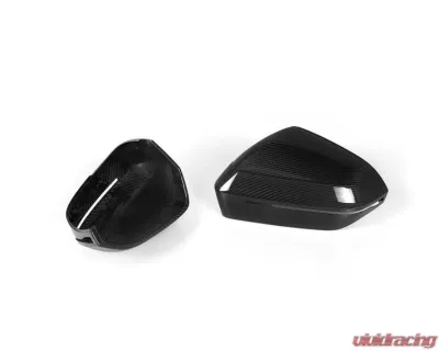 Auto Tecknic Dry Carbon Fiber Mirror Cap Set for BMW G70 7-Series 2023-2025 - ATK-BM-0327-G70