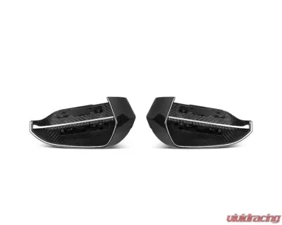 Auto Tecknic Dry Carbon Fiber Mirror Cap Set for BMW G70 7-Series 2023-2025 - ATK-BM-0327-G70