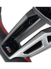 AutoTecknic Alcantara Steering Wheel BMW G60 5-Series 2023-2025                                     - ATK-BM-0329 - Image 5