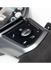 AutoTecknic Alcantara Steering Wheel BMW G60 5-Series 2023-2025                                     - ATK-BM-0329 - Image 7
