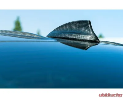 Auto Tecknic Dry Carbon Roof Antenna Cover 3K Twill Weave for BMW G80 M3 2020-2025 - ATK-BM-0334-T