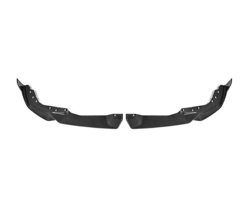 AutoTecknic Dry Carbon Performante Front Splitter Set BMW G20 3-Series M-Sport LCI 2019-2025 - ATK-BM-0343