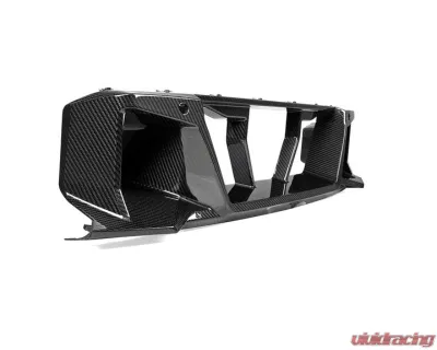 Auto Tecknic Dry Carbon Corsa Center Bumper Trim for BMW G87 M2 2023-2025 - ATK-BM-0344