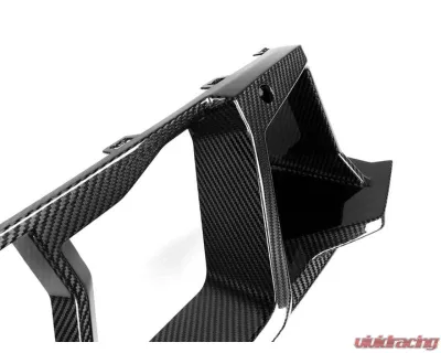 Auto Tecknic Dry Carbon Corsa Center Bumper Trim for BMW G87 M2 2023-2025 - ATK-BM-0344