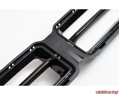 AutoTecknic Dry Carbon Motorsport Front Grille BMW G87 M2 2023-2025 - ATK-BM-0346-DCG