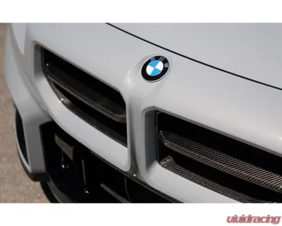 AutoTecknic Dry Carbon Motorsport Front Grille BMW G87 M2 2023-2025 - ATK-BM-0346-DCG