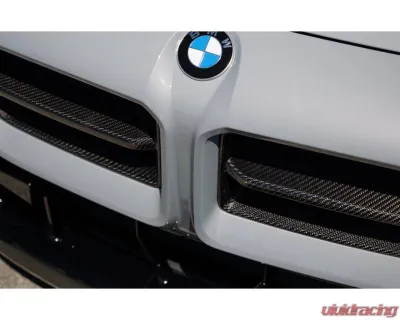 AutoTecknic Dry Carbon Motorsport Front Grille BMW G87 M2 2023-2025 - ATK-BM-0346-DCG