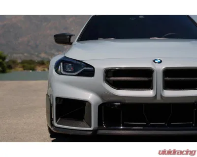 AutoTecknic Dry Carbon Motorsport Front Grille BMW G87 M2 2023-2025 - ATK-BM-0346-DCG
