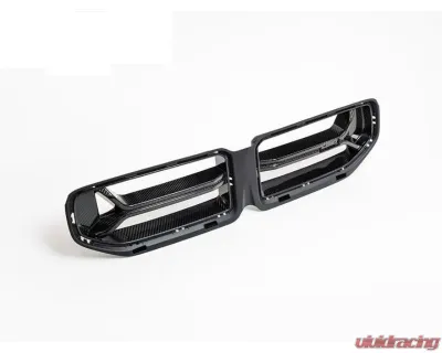 Auto Tecknic Dry Carbon Corsa Front Grille for BMW G87 M2 2023-2025, Lightweight Design - ATK-BM-0347-DCG