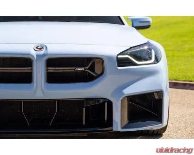 Auto Tecknic Dry Carbon Corsa Front Grille for BMW G87 M2 2023-2025, Lightweight Design - ATK-BM-0347-DCG